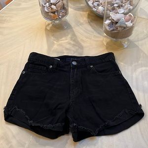 Aeropastle Black Mom Jean Shorts (Size 2)